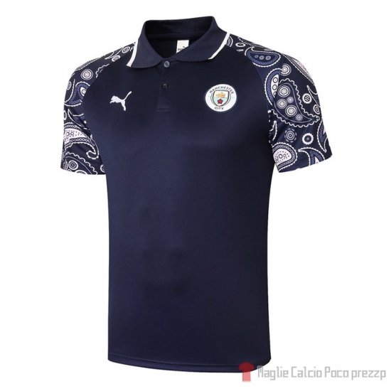 Maglia Polo Manchester City 2020-21 Blu - Clicca l'immagine per chiudere