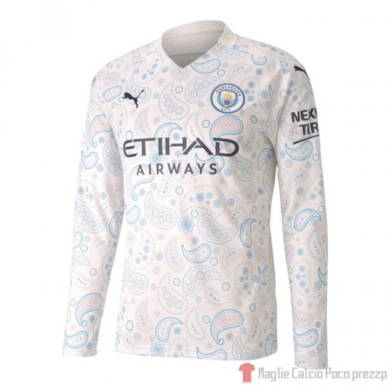 Maglia Manchester City Terza Manica Lunga 20-21 - Clicca l'immagine per chiudere