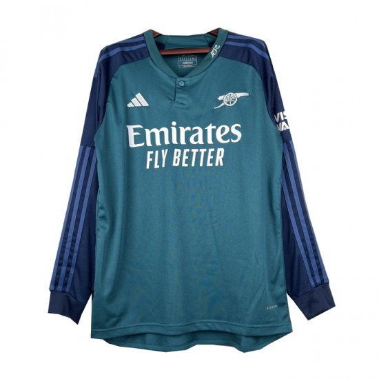 Maglia Arsenal Terza Maniche Lunghe 23-24 - Clicca l'immagine per chiudere