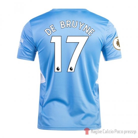 Maglia Manchester City Giocatore De Bruyne Home 21-22 - Clicca l'immagine per chiudere