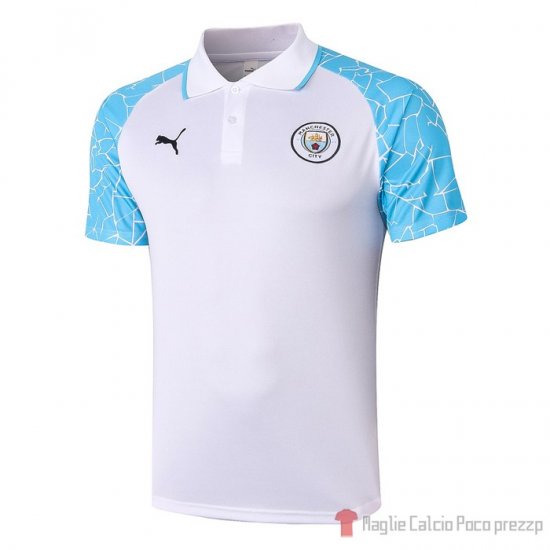 Maglia Polo Manchester City 20-21 Bianco - Clicca l'immagine per chiudere